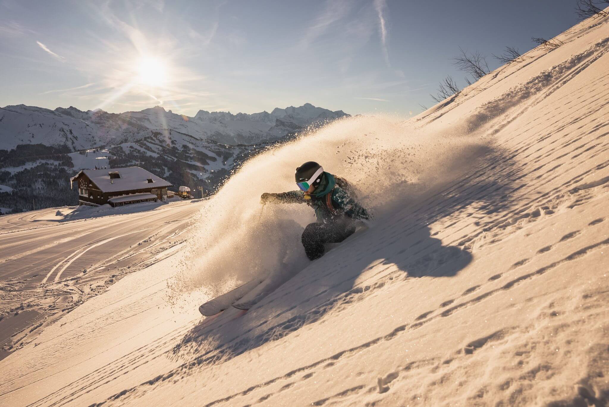 Les Gets Morzine 官方滑雪区域实景图