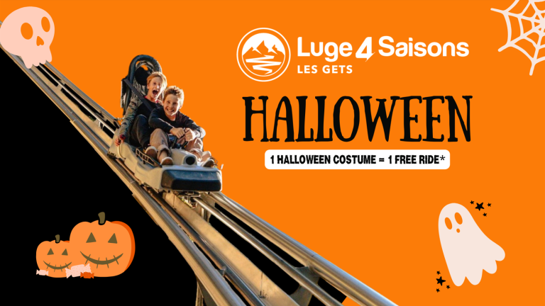 Halloween - Luge 4 saisons des Gets